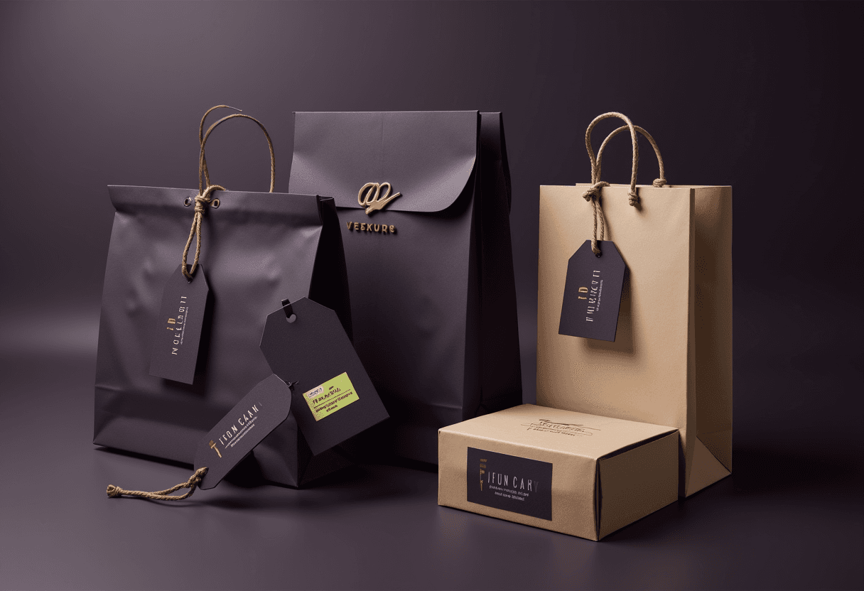 Packaging and print samples