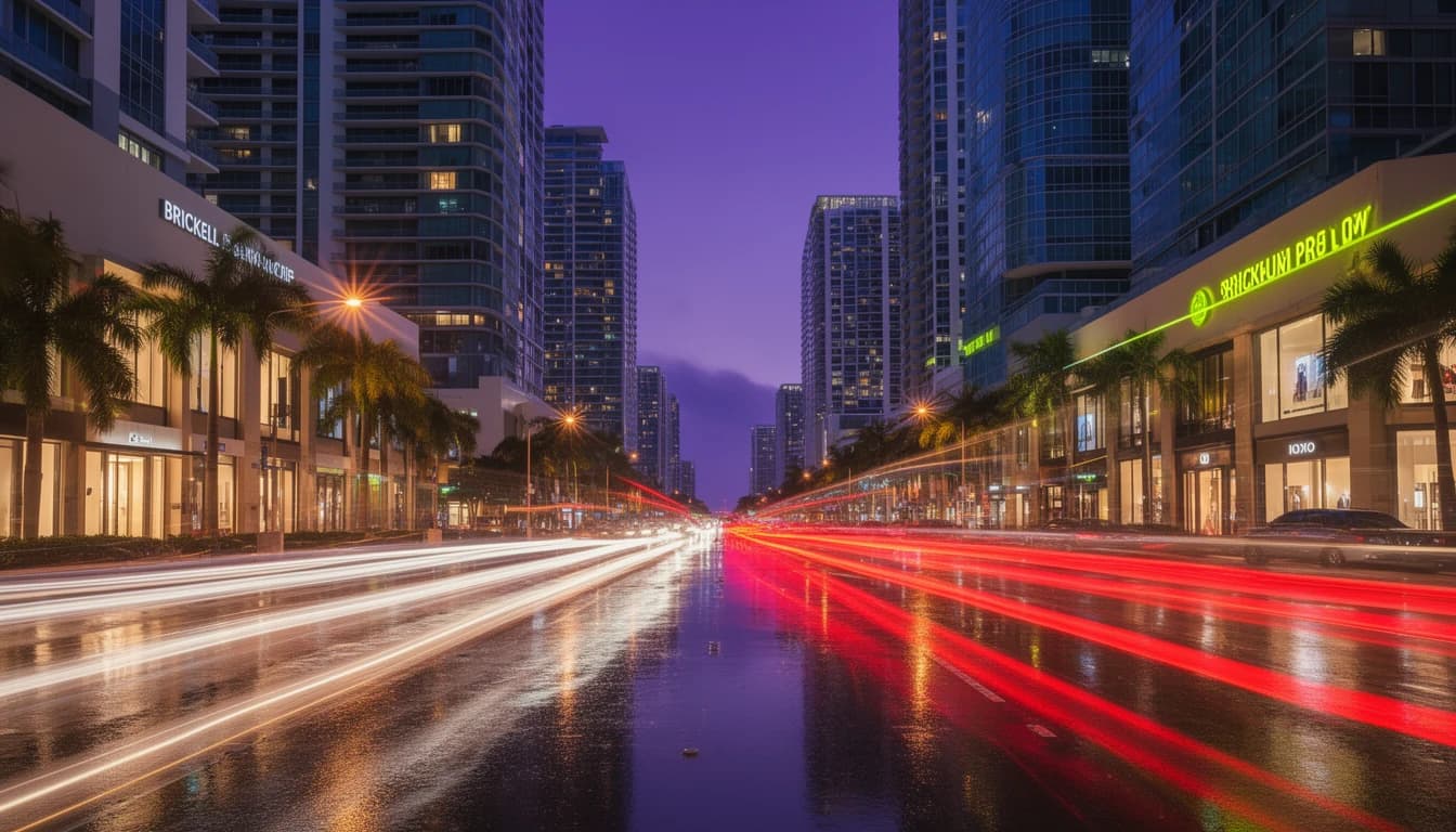 Brickell by night