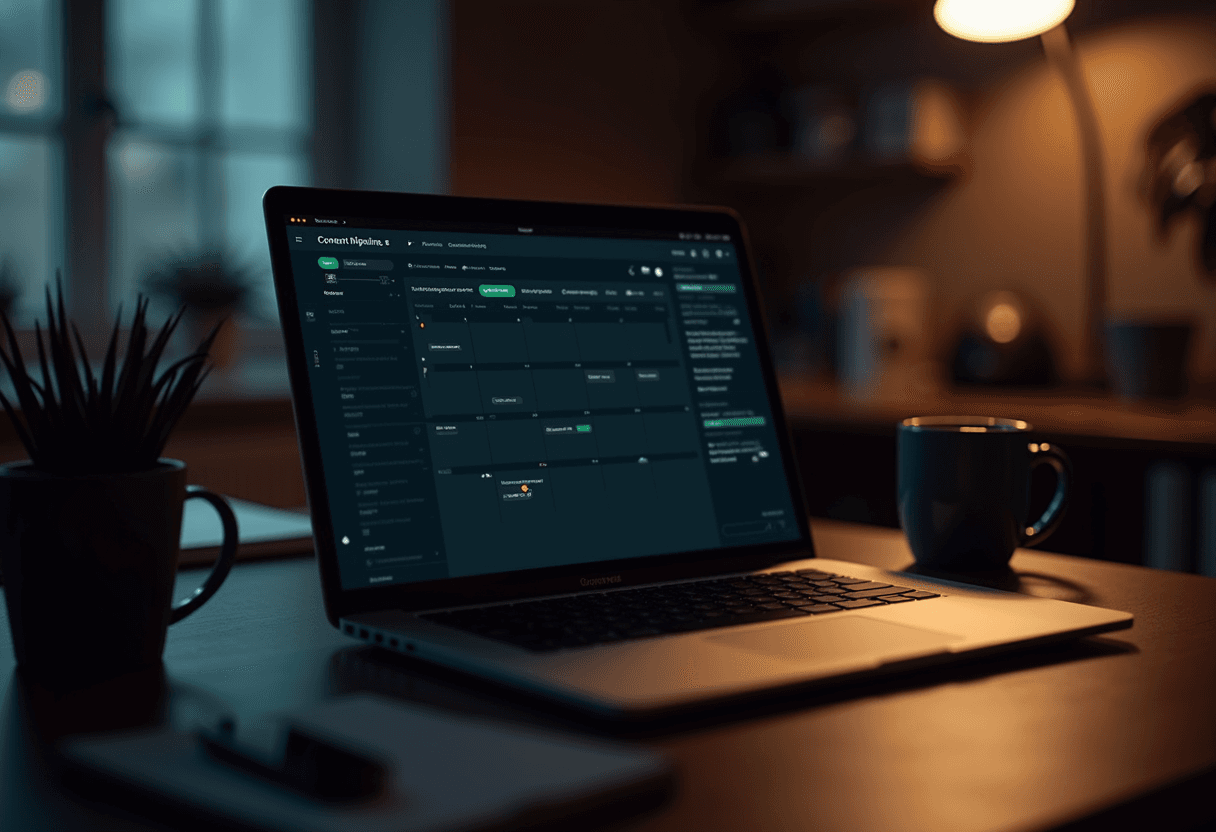 Editorial calendar + draft review