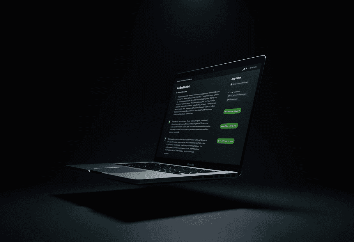 On-page SEO editing interface