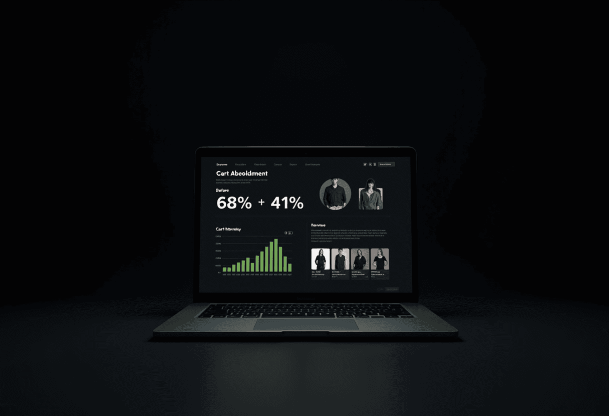 Cart recovery dashboard