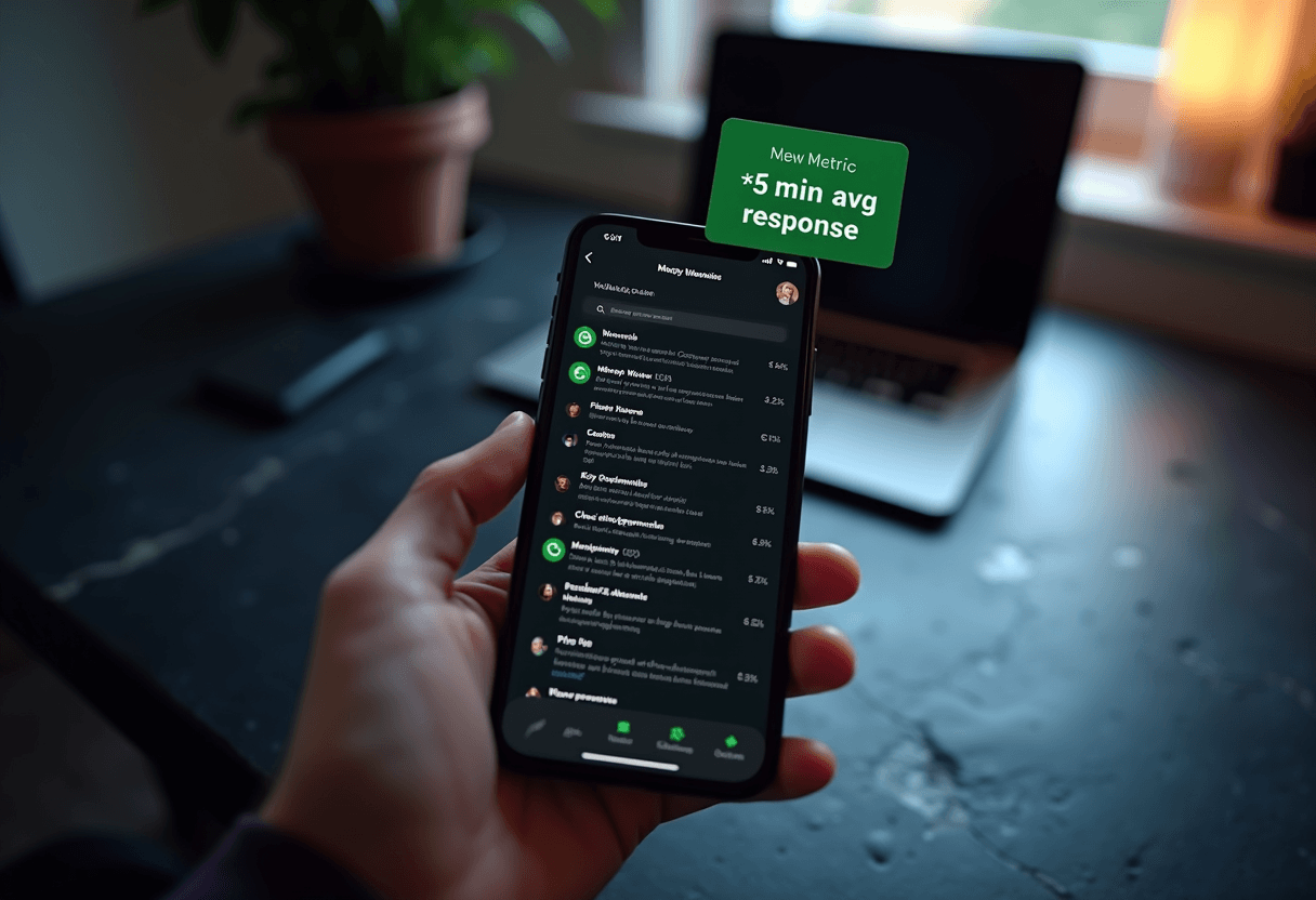 Law firm WhatsApp dashboard