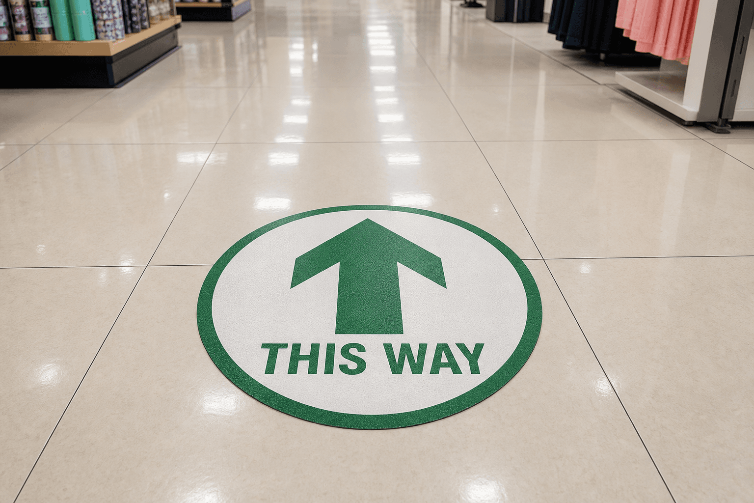 Indoor Floor Graphics