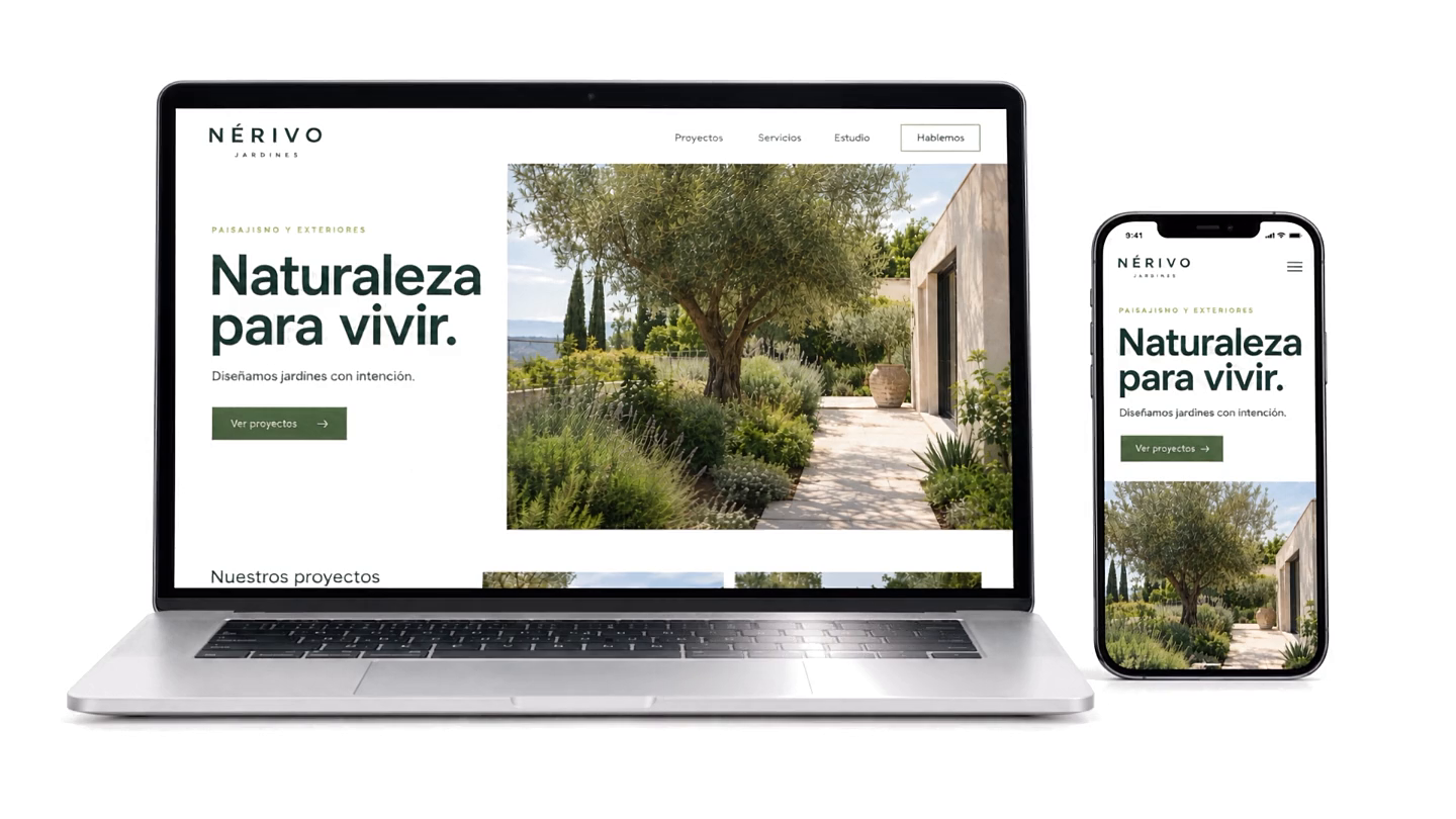 Conceptual example: website design